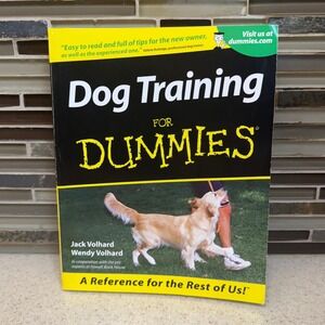 Dog Training‎ For Dummies Jack Volhard Wendy Volhard Paperback Pet Care Guide
